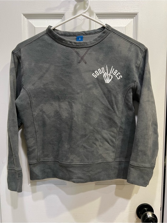 Old Navy Other - Good Vibes Grey Crewneck Sweatshirt - kids